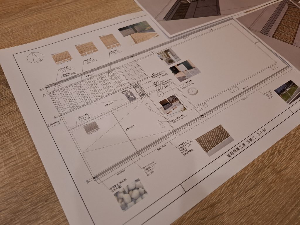 68a36173ab251d128894c38df9ac4789 1024x768 - 【現場レポート】横浜市中区内新築工事～外構駐車場プランの打合せを行いました～